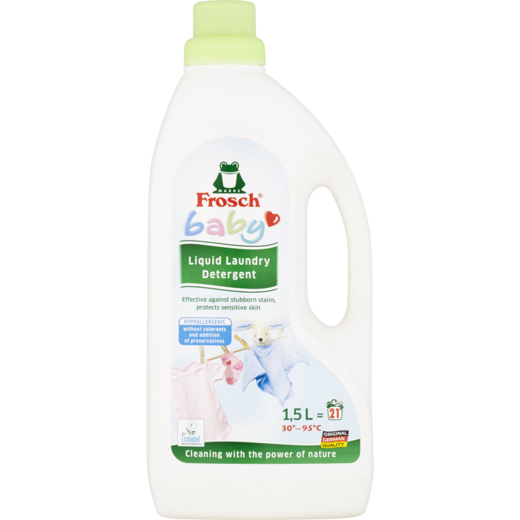 Frosch Eko Baby prací gel na kojenecké prádlo 21 praní, 1,5 l