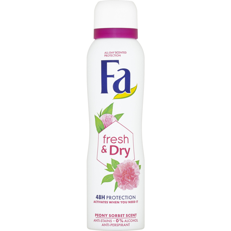 Fa Fresh &amp; Dry Peony Sorbet antiperspirant, 150 ml