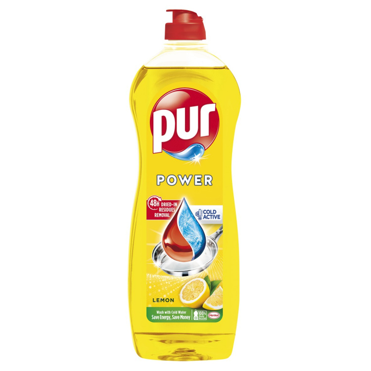 Pur Power  Lemon prostředek na nádobí, 750 ml