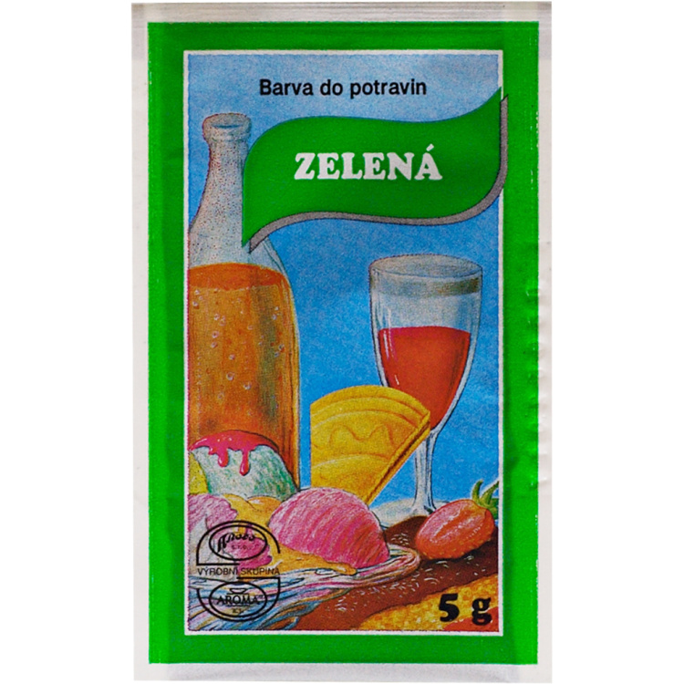 Aroco práškové potravinářské barvivo, 5 g