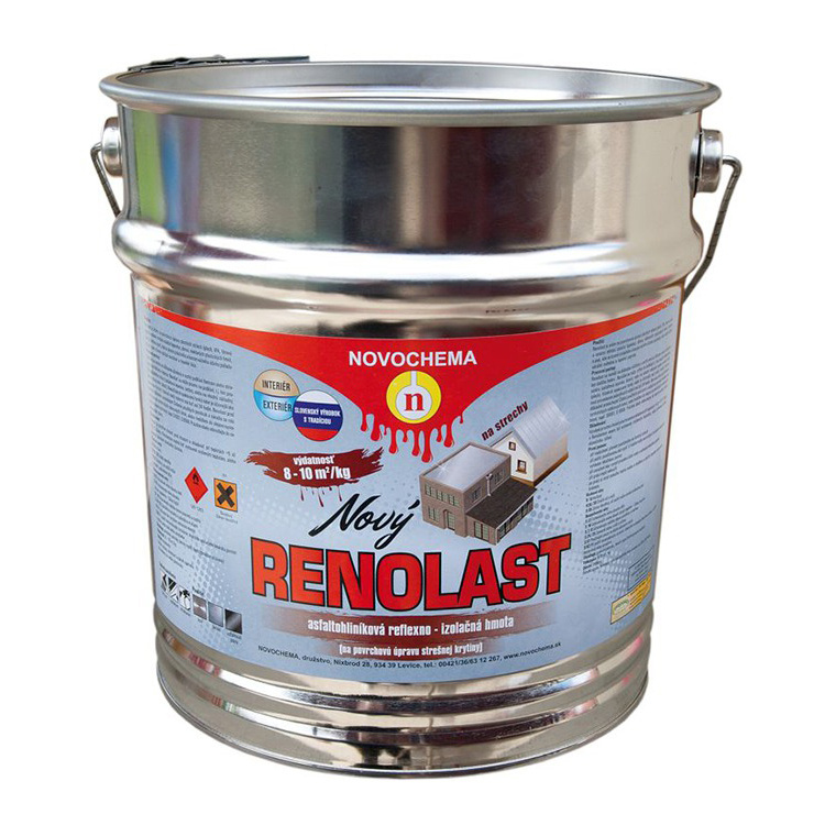 Renolast asfaltohliníková barva na střechu