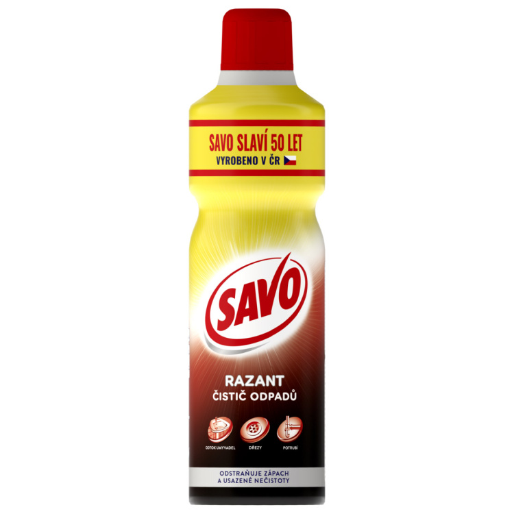 SAVO Razant čistič odpadů, 1,2 l