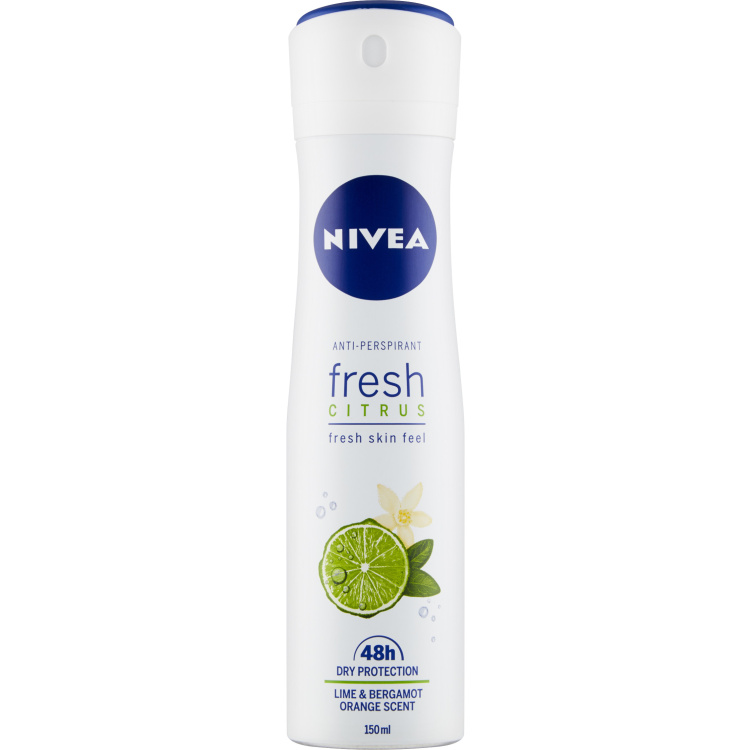 Nivea Fresh Citrus dámský antiperspirant, 150 ml