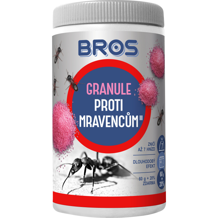 Bros granule proti mravencům, 60 g