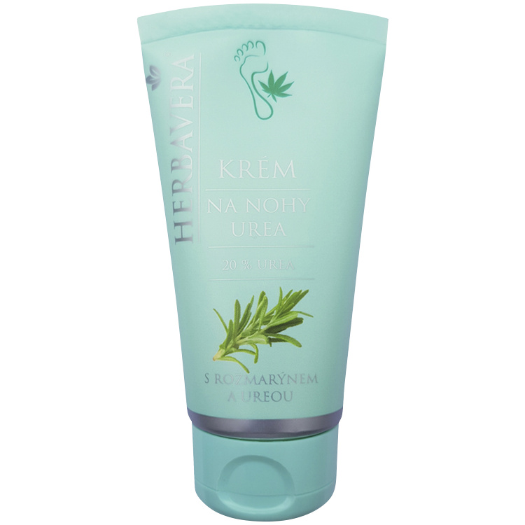 Herbavera Urea krém na nohy, 80 ml