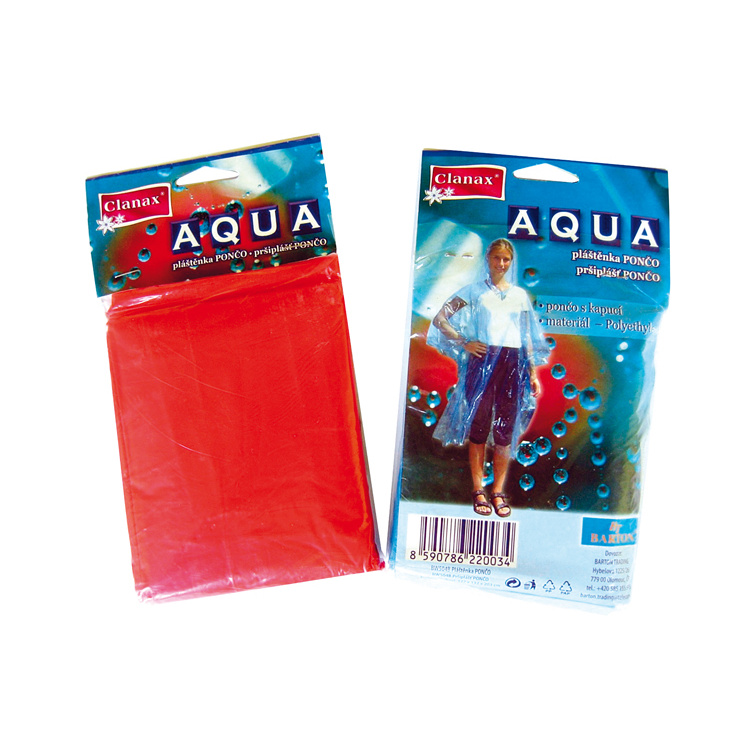 Clanax Pláštěnka pončo s kapucí 1 ks