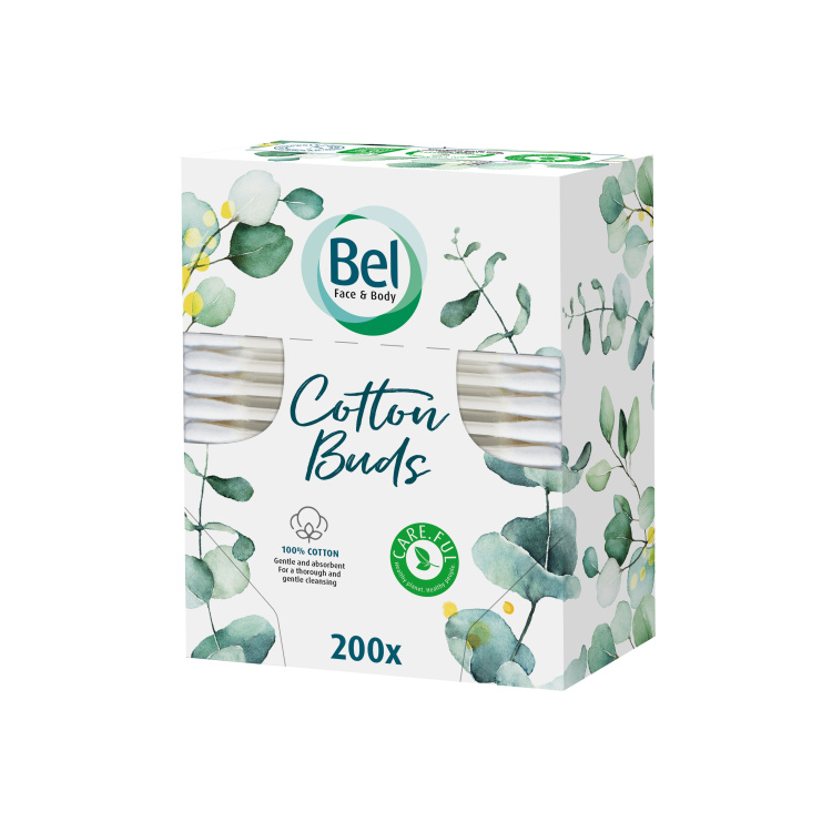 Bel Cosmetic vatové tyčinky papírové, box 200 ks