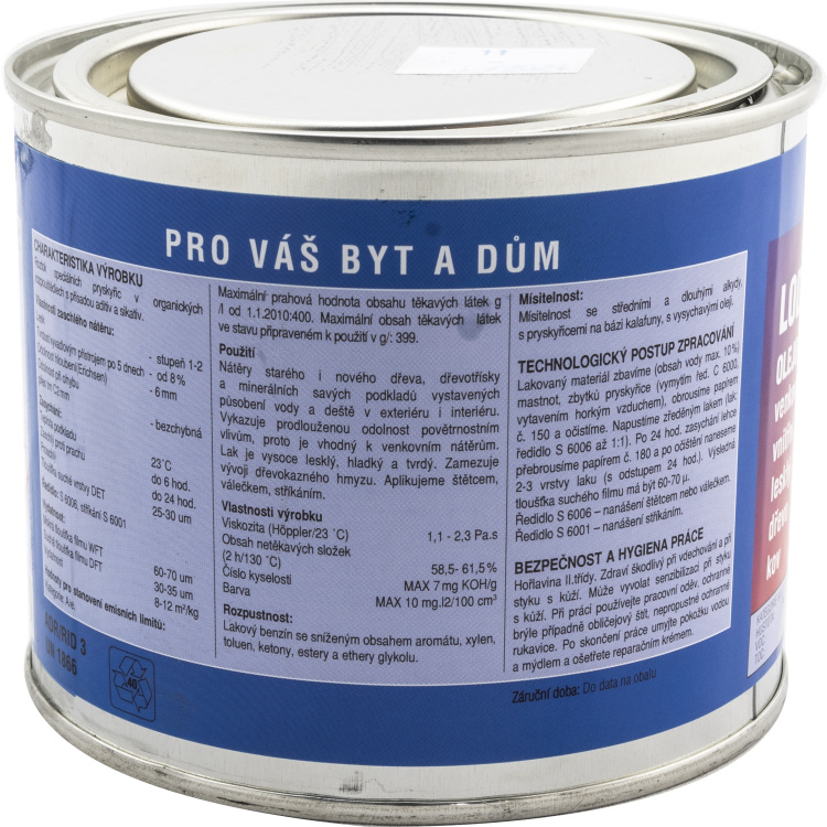 HB-Lak S1119, lodní lak, transparentní lak na lodě