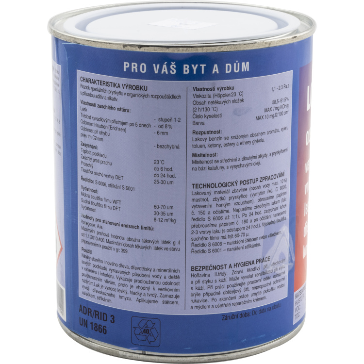 HB-Lak S1119, lodní lak, transparentní lak na lodě