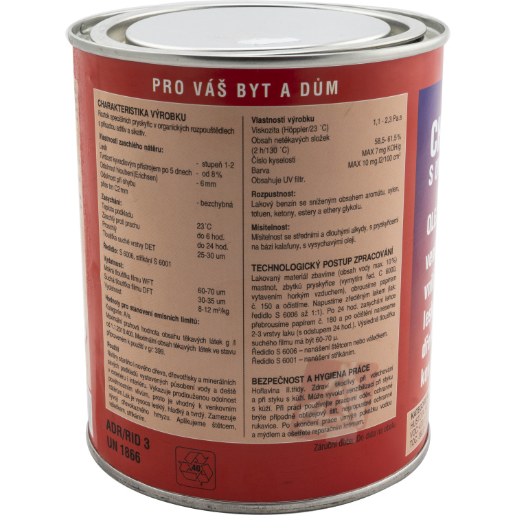 HB-Lak Chatolak O1108 lak na dřevo a kov