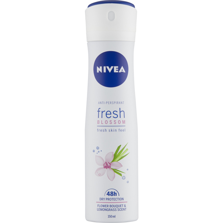 Nivea Fresh Blossom antiperspirant, 150 ml