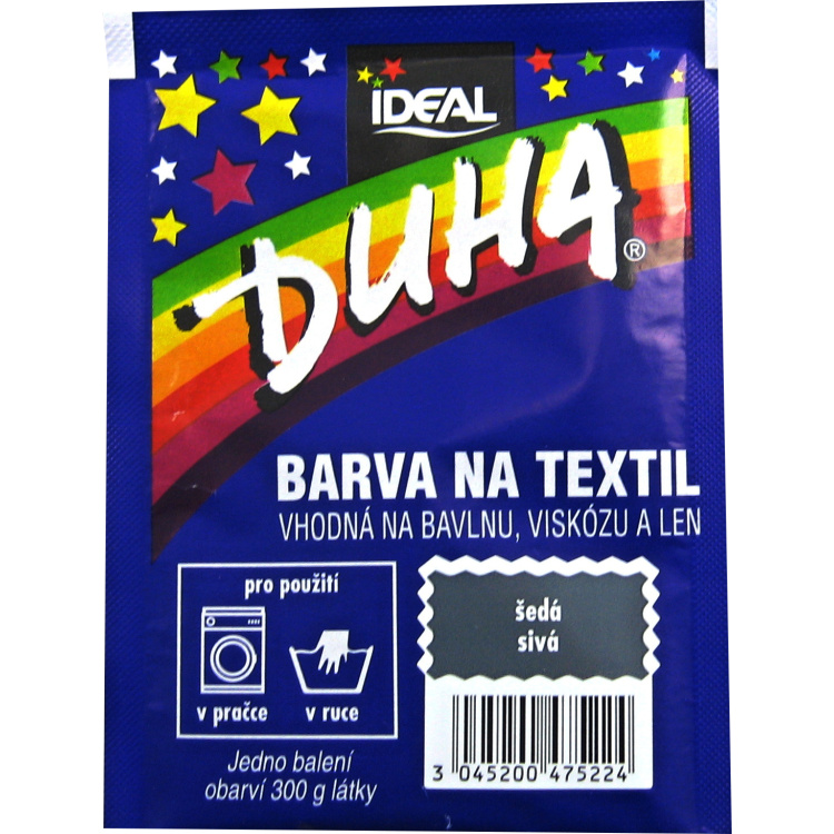 Ideal Duha barva na textil na bavlnu, viskozu a len, na 300 g látky, 15 g