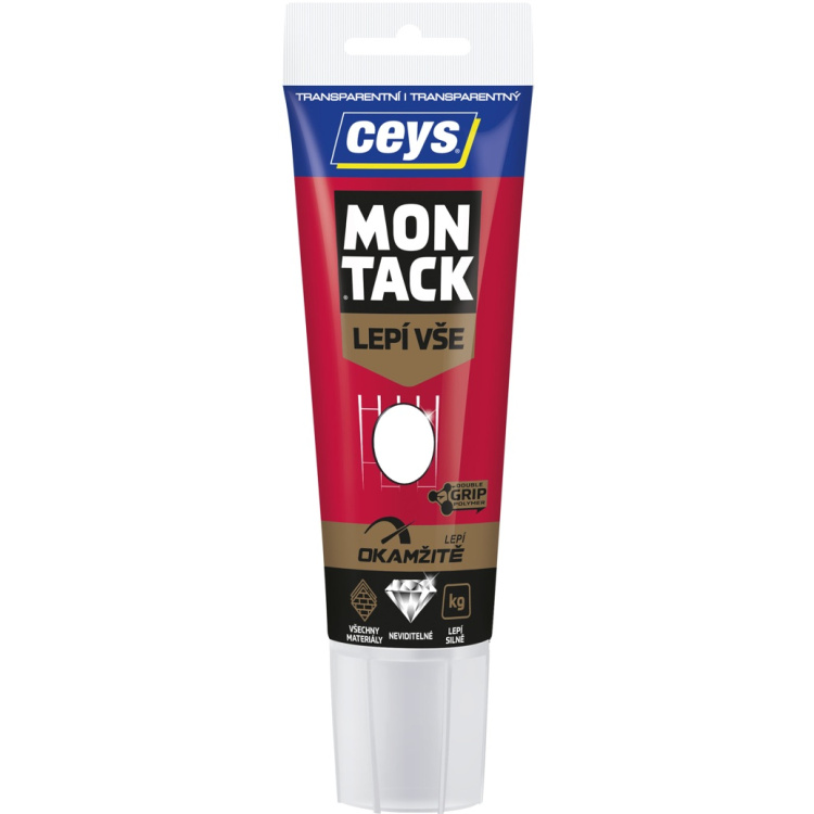 Ceys Montack lepí vše neviditelně montážní lepidlo, 135 g
