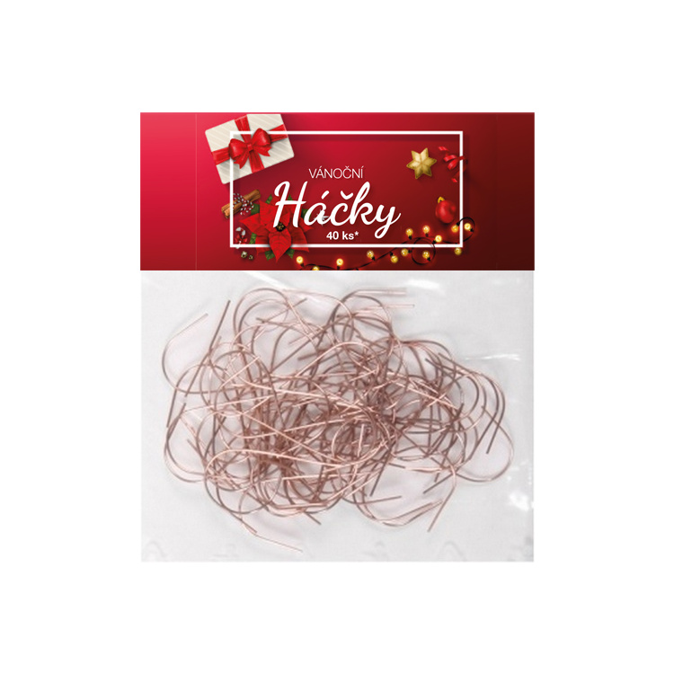 BALhome vánoční háčky na stromeček, 40 ks