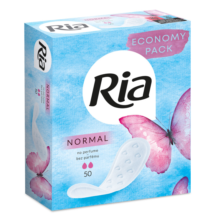 Ria Slip Normal slipové vložky intimky, 50 ks