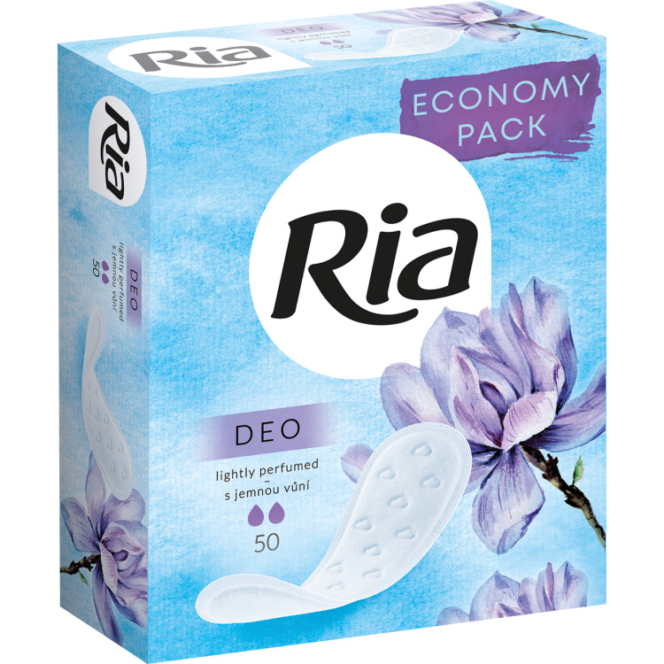 Ria Slip Deo slipové vložky intimky, 50 ks