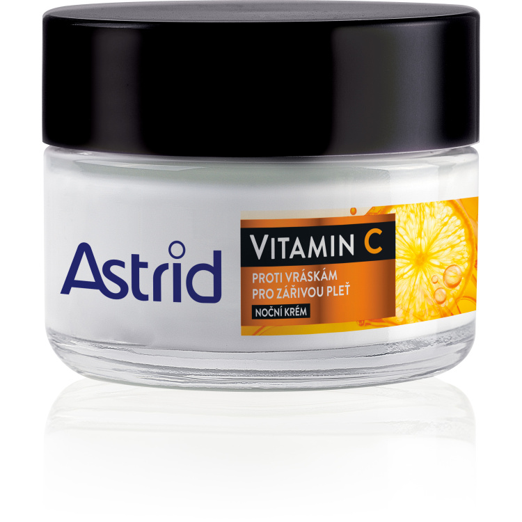 Astrid Vitamin C noční krém proti vráskám, 50 ml