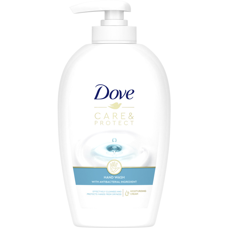 Dove antibakteriální tekuté mýdlo Care &amp; Protect, 250 ml
