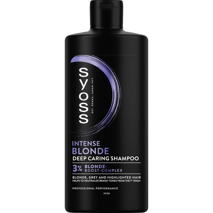 Syoss Blonde &amp; Silver šampon pro zesvětlené, blond a šedé vlasy, 440 ml