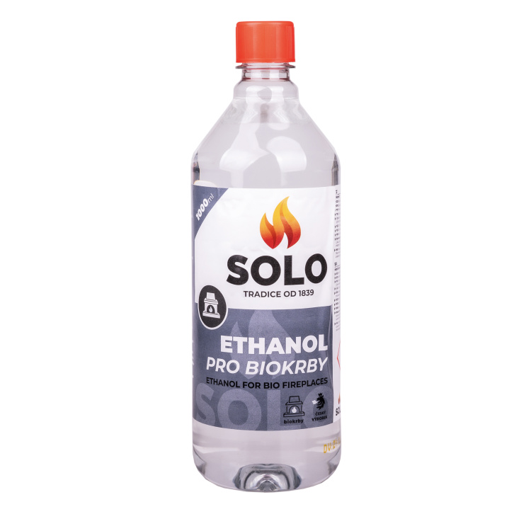 Solo Ethanol pro krby, palivo do biokrbů, 1 l