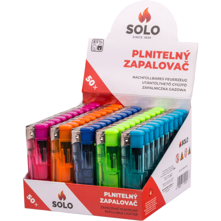 Solo Priezo plnitelný zapalovač