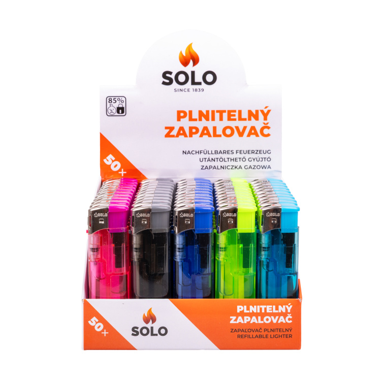 Solo Priezo plnitelný zapalovač