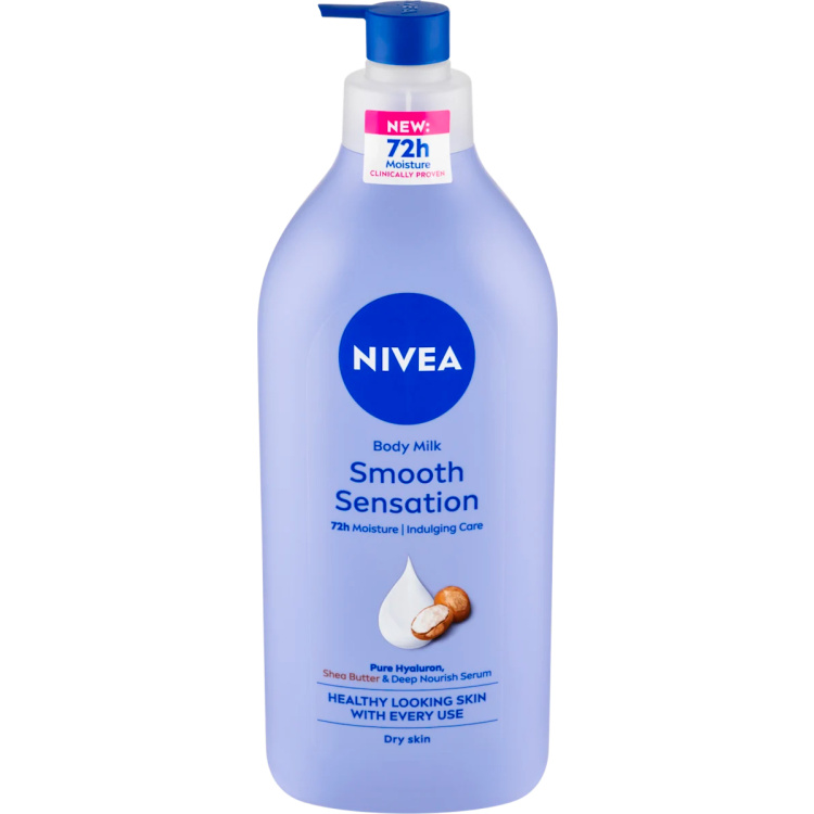 Nivea Smooth Sensation krémové tělové mléko, 625 ml