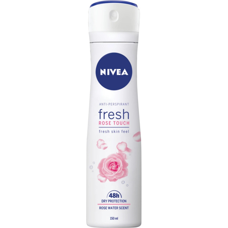 Nivea Fresh Rose Touch antiperspirant, 150 ml