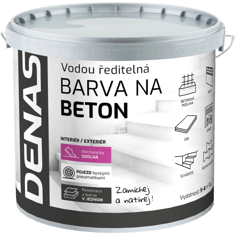 DENAS NA BETON vrchní barva na beton