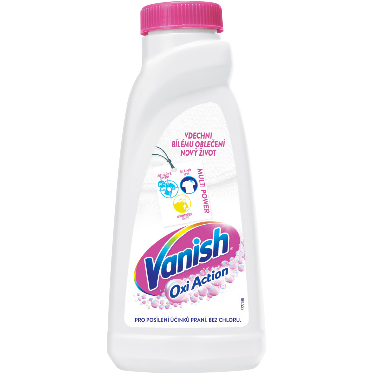 Vanish Oxi Action pro bělení a odstranění skvrn, 500 ml