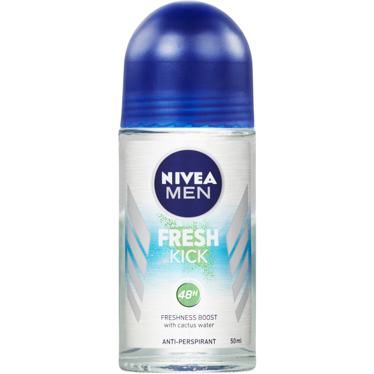 Nivea Men Fresh Kick kuličkový antiperspirant, 50 ml
