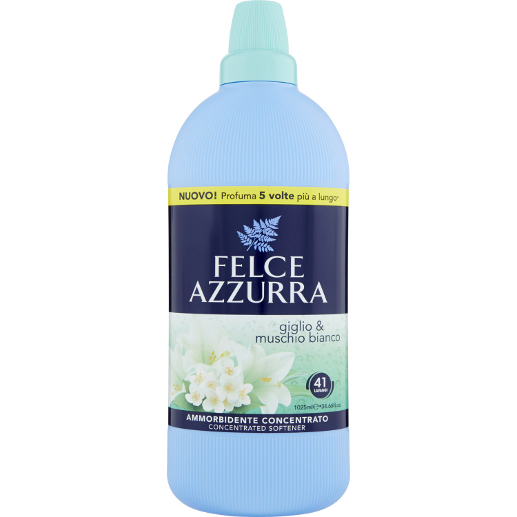 Felce Azzurra aviváž Lily &amp; White Musk 41 praní, 1,025 l