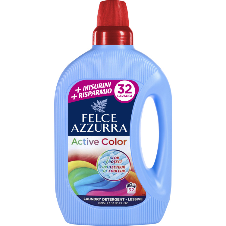 Felce Azzurra prací gel Active Color 32 praní, 1,595 l