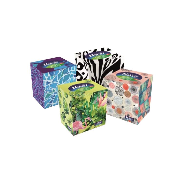 Velvet Balsam 3vrstvé papírové kapesníky, 60 ks