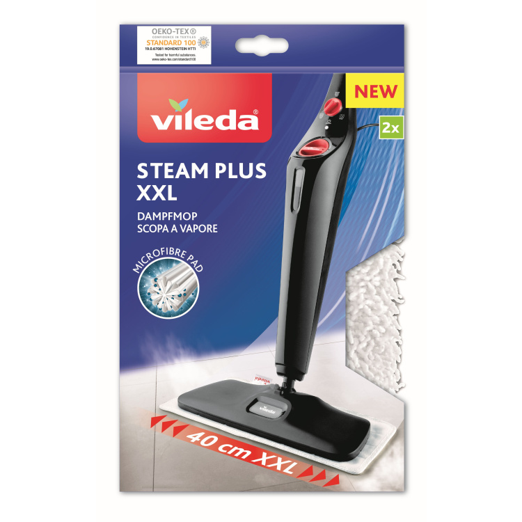 Vileda Steam XXL náhrada na parní Steam mop, 2 ks