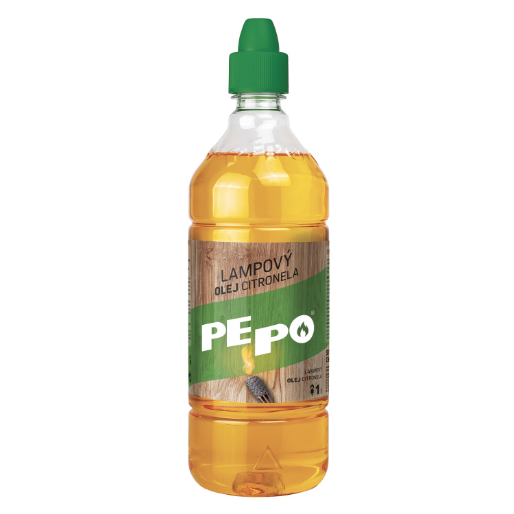 PE-PO lampový olej citronela, 1 l