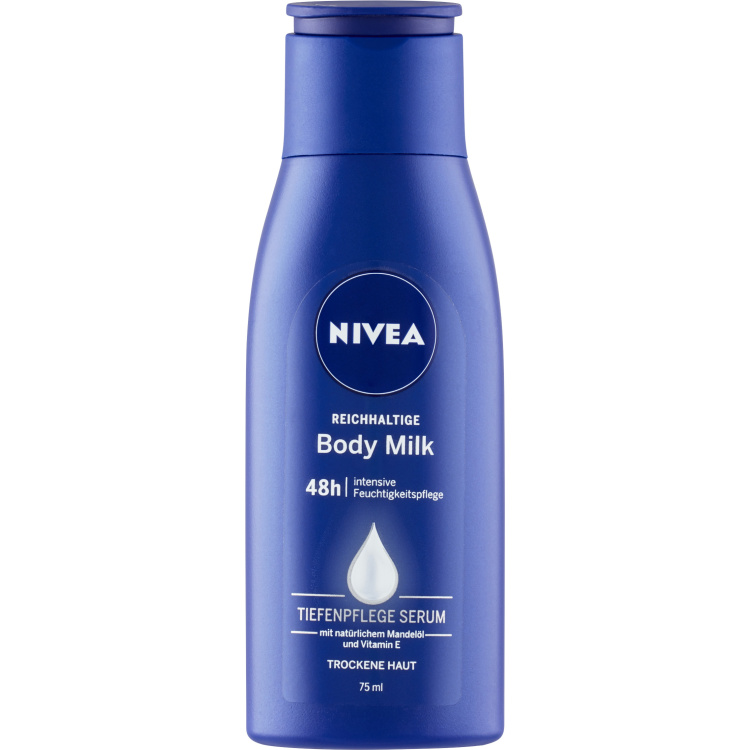 Nivea Body Milk výživné tělové mléko, 75 ml
