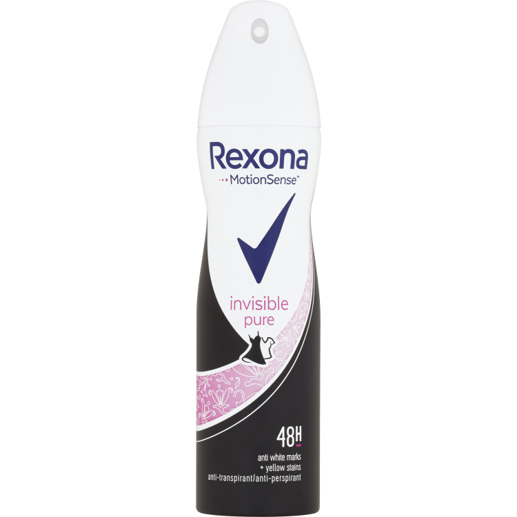Rexona antiperspirant Invisible Pure, 150 ml