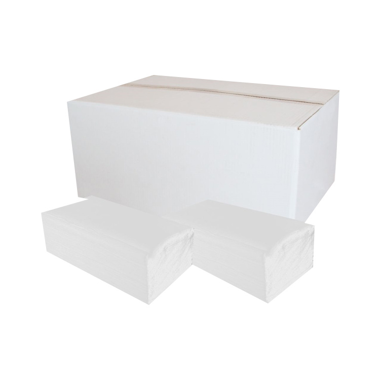 Papírové ručníky ZZ do zásobovače, 2vrstvé, extra bílé, 3000 ks