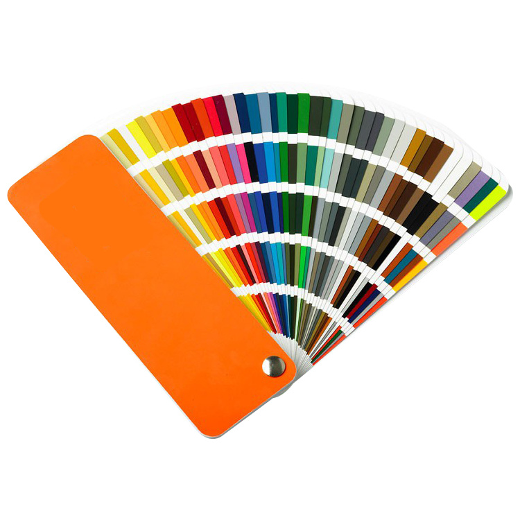 Vzorkovnice RAL K7 vějířový vzorník odstínů