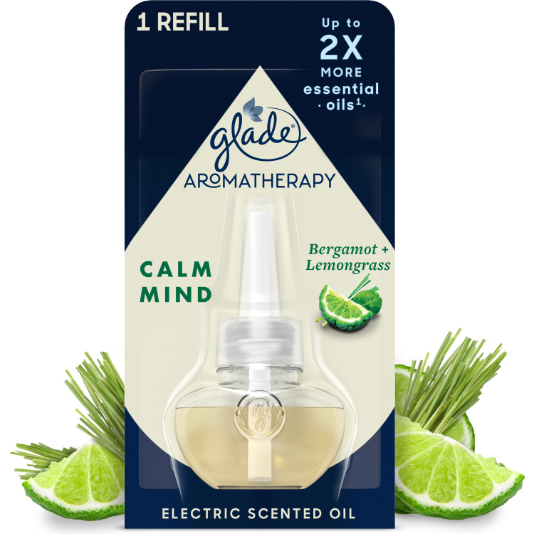 Glade Aromatherapy náplň osvěžovače vzduchu Electric Scented Oil Calm Mind, 20 ml