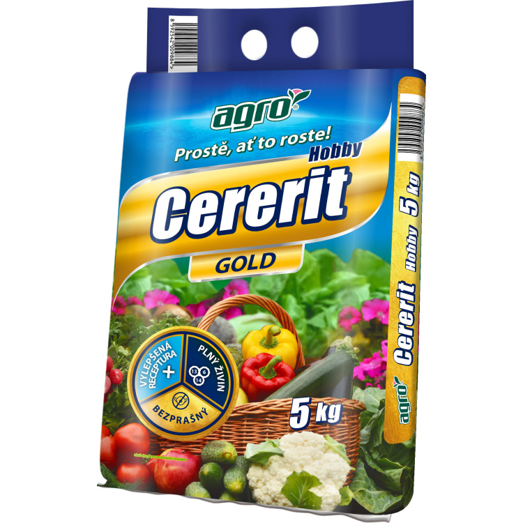 Cererit Hobby Gold kompaktované granulované hnojivo, 5 kg