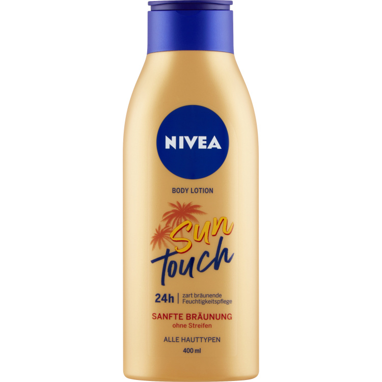Nivea Sun Touch tónovací tělové mléko, 400 ml