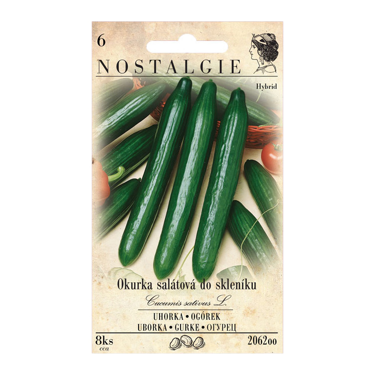 Nohel Garden okurka salálotá do skleníku, 8 ks