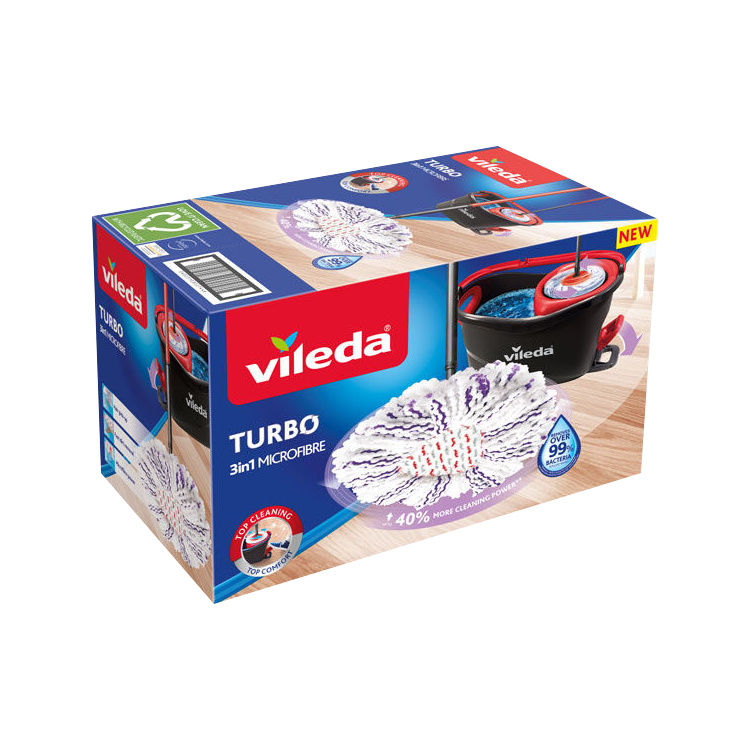Vileda Turbo 3v1 kompletní sada mopu na podlahu