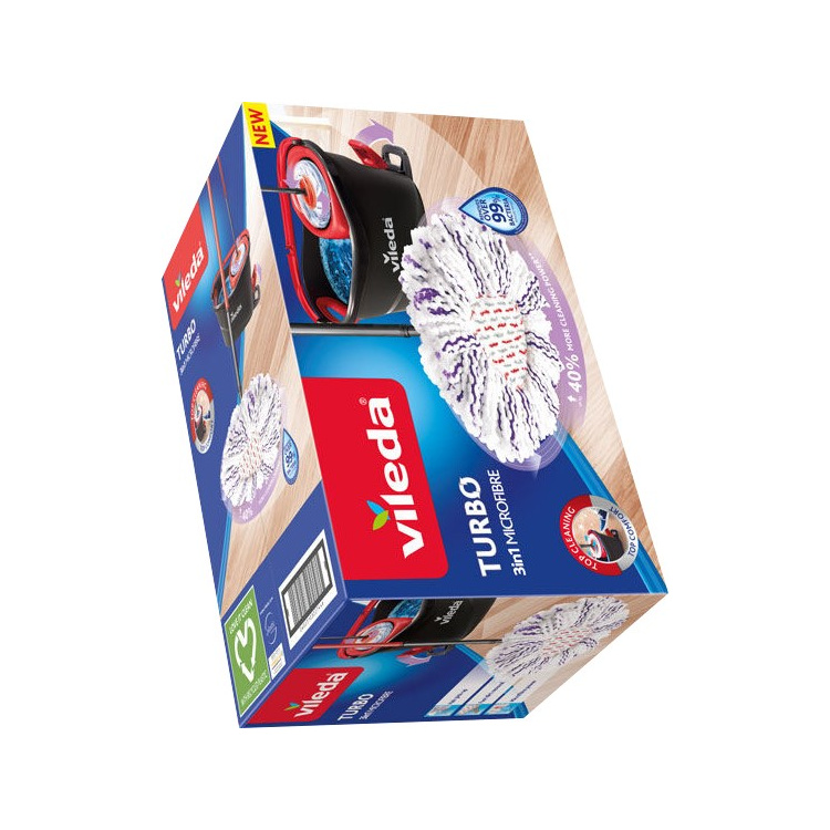 Vileda Turbo 3v1 kompletní sada mopu na podlahu