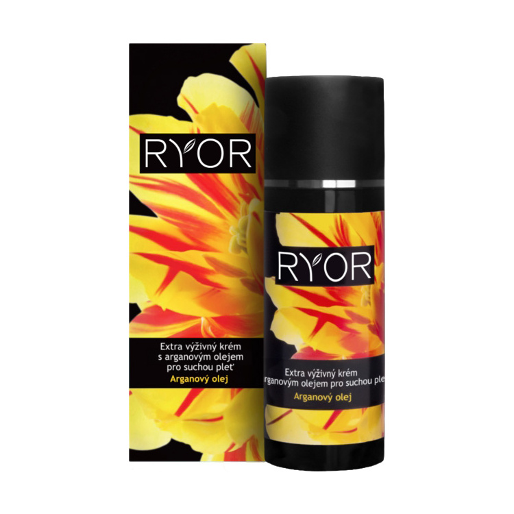 RYOR Extra výživný krém s arganovým olejem pro suchou pleť 50 ml