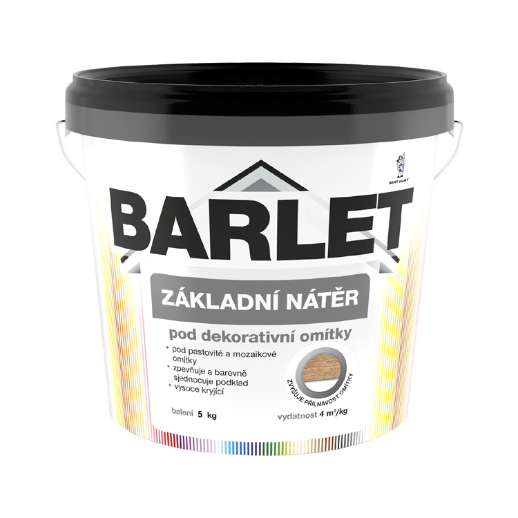 BARLET základní nátěr pod dekorativní omítky