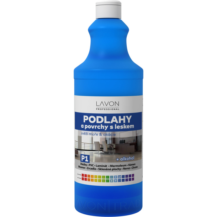 LAVON čistič na podlahy a povrchy s leskem, 1 l