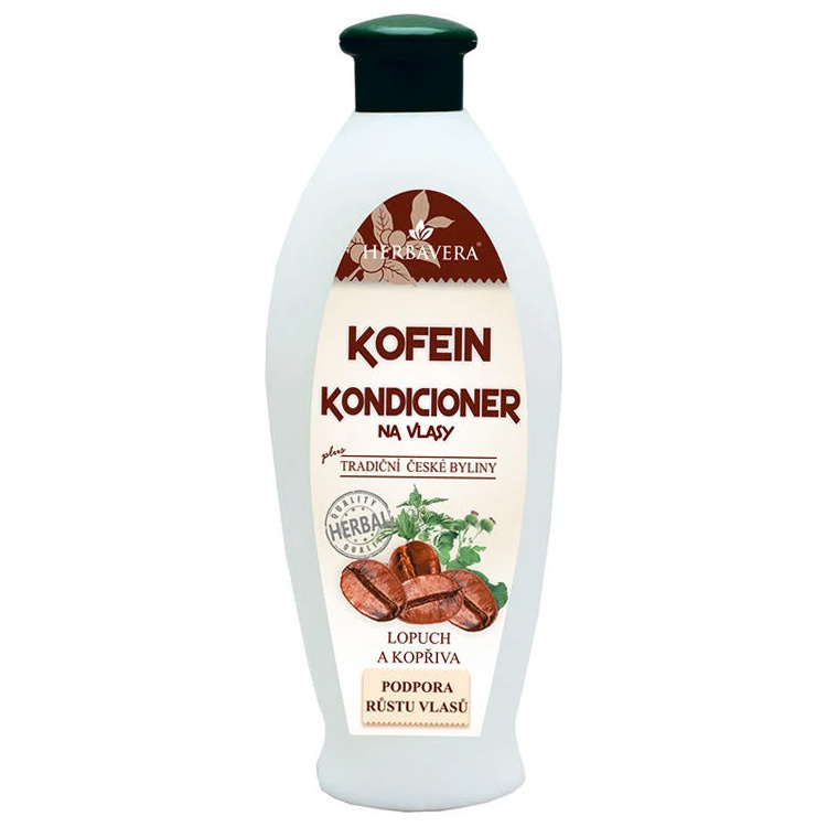 Herbavera kondicioner na vlasy s kofeinem, 550 ml